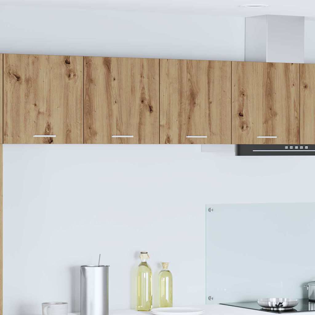 vidaXL Κρεμαστό ντουλάπι με ράφι Riga Artisan Oak 80 x 31 x 40 εκ