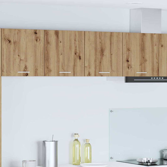 vidaXL Κρεμαστό ντουλάπι με ράφι Riga Artisan Oak 80 x 31 x 40 εκ