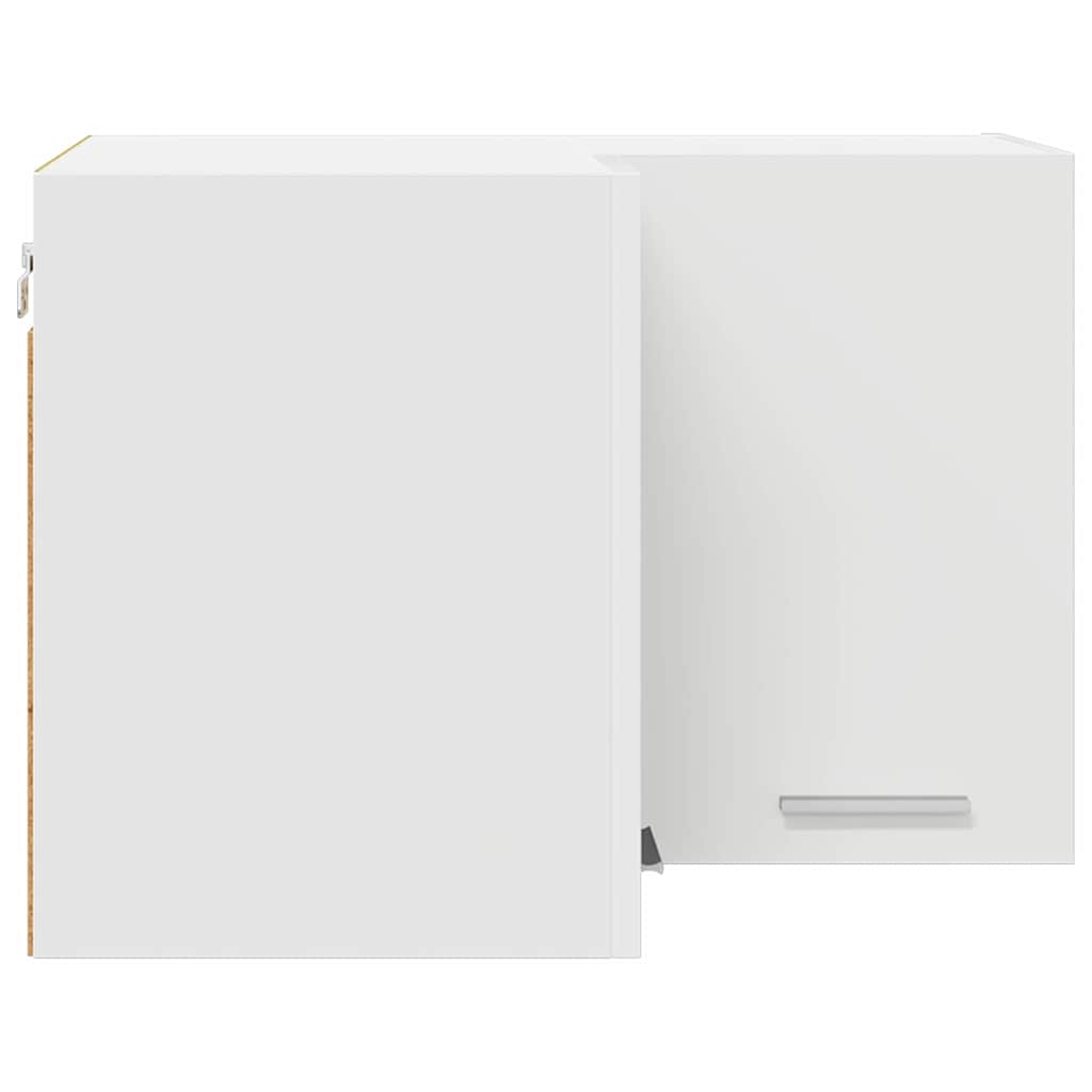 vidaXL Κρεμαστό ντουλάπι με ράφι Επιτοίχιο Riga Λευκό 57 x 57 x 40 εκ.