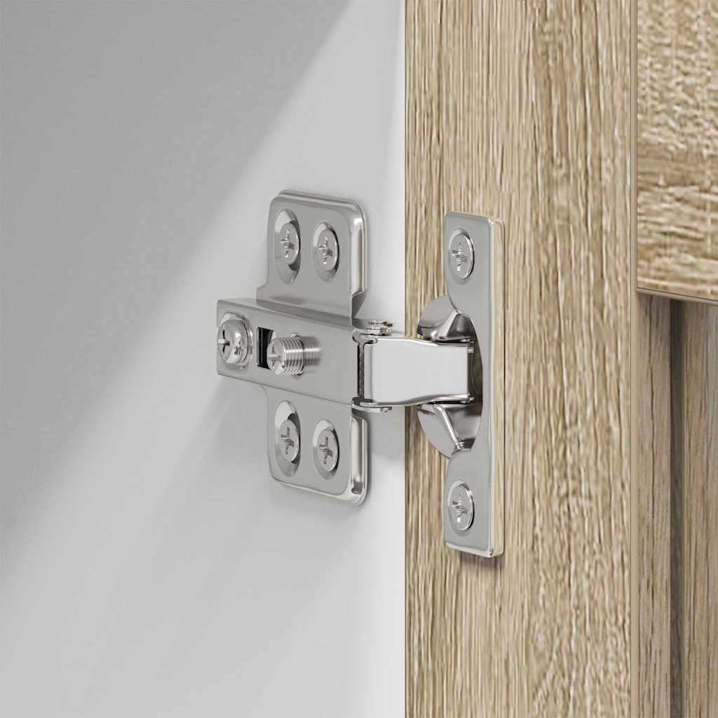 vidaXL Κρεμαστό ντουλάπι Riga 2 pcs Δρύς Sonoma 40 x 31 x 40 εκ.