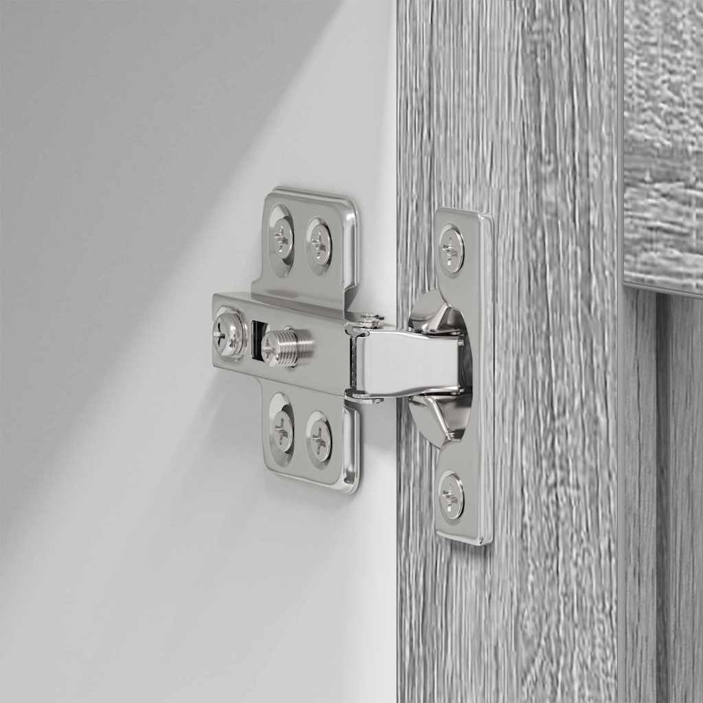 vidaXL Κρεμαστό ντουλάπι Riga 2 pcs Γκρίζο Σονομα 40 x 31 x 40 εκ.