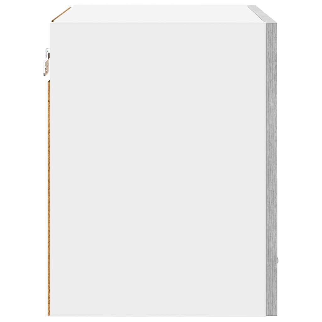 vidaXL Κρεμαστό ντουλάπι Riga 2 pcs Γκρίζο Σονομα 40 x 31 x 40 εκ.