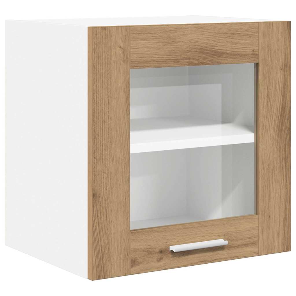 vidaXL Κρεμαστό ντουλάπι Riga 2 pcs Artisan Oak 40 x 31 x 40 εκ.