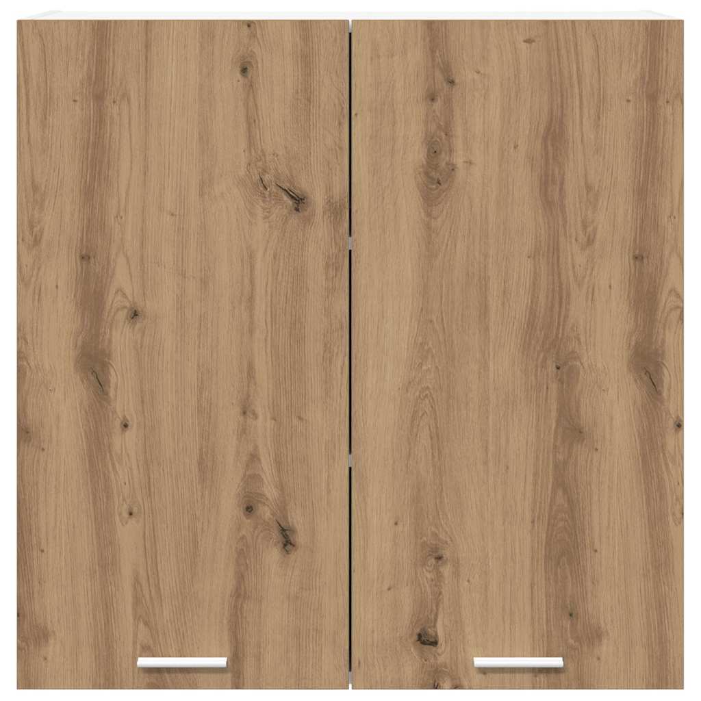 vidaXL Κρεμαστό ντουλάπι με ράφι Riga Artisan Oak 80 x 31 x 80 εκ.