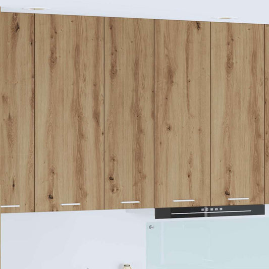 vidaXL Κρεμαστό ντουλάπι με αποθήκευση Artisan Oak 30 x 31 x 100 εκ.
