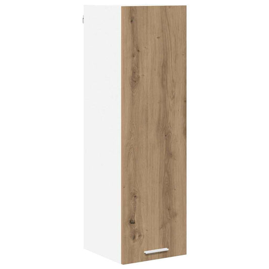 vidaXL Κρεμαστό ντουλάπι με αποθήκευση Artisan Oak 30 x 31 x 100 εκ.
