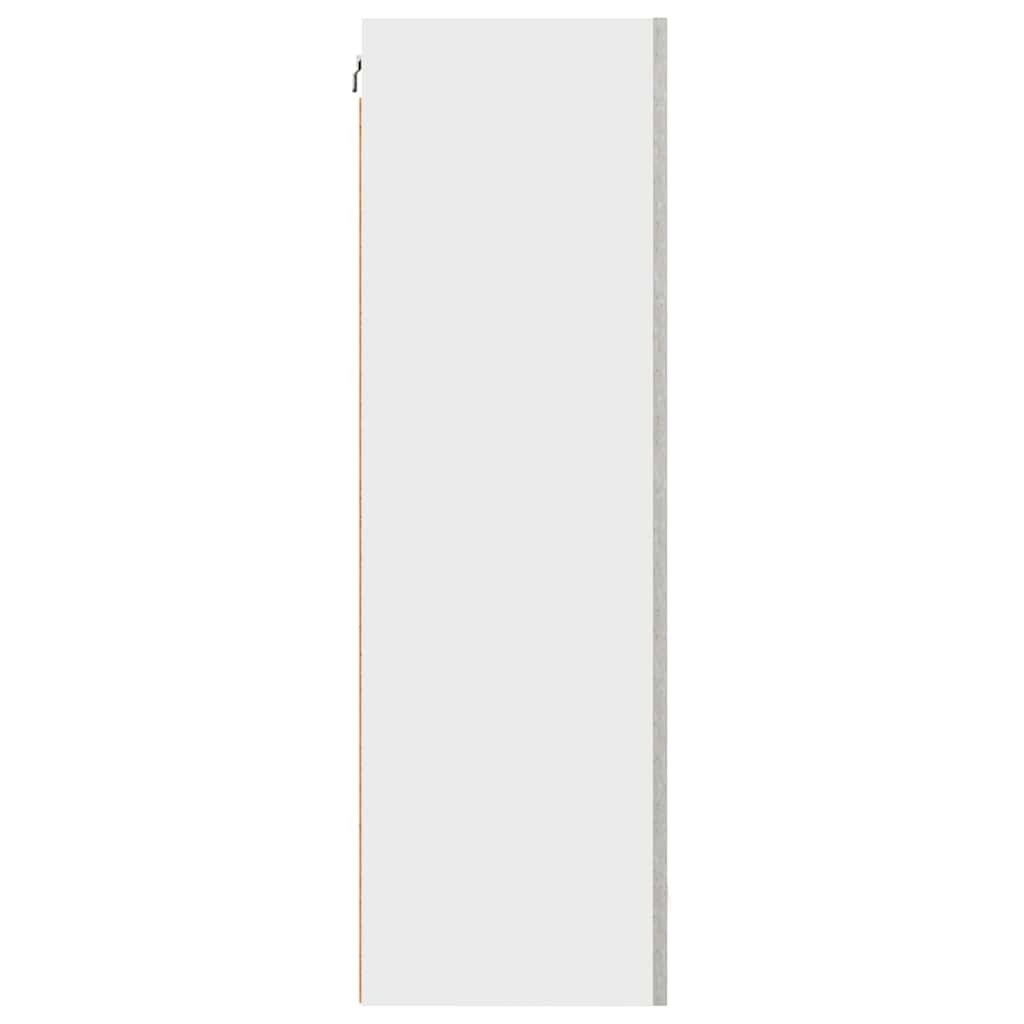 vidaXL Κρεμαστό ντουλάπι Riga Σομόνα Δρυς και Λευκό 50 x 31 x 100 εκ.