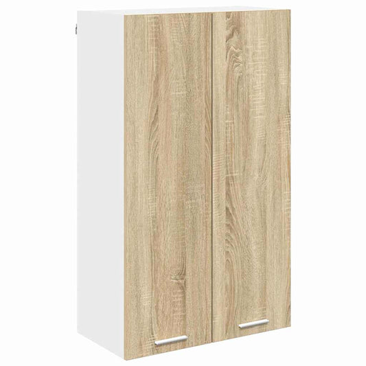 vidaXL Κρεμαστό ντουλάπι με αποθήκευση Δρύς Sonoma 60 x 31 x 100 εκ.