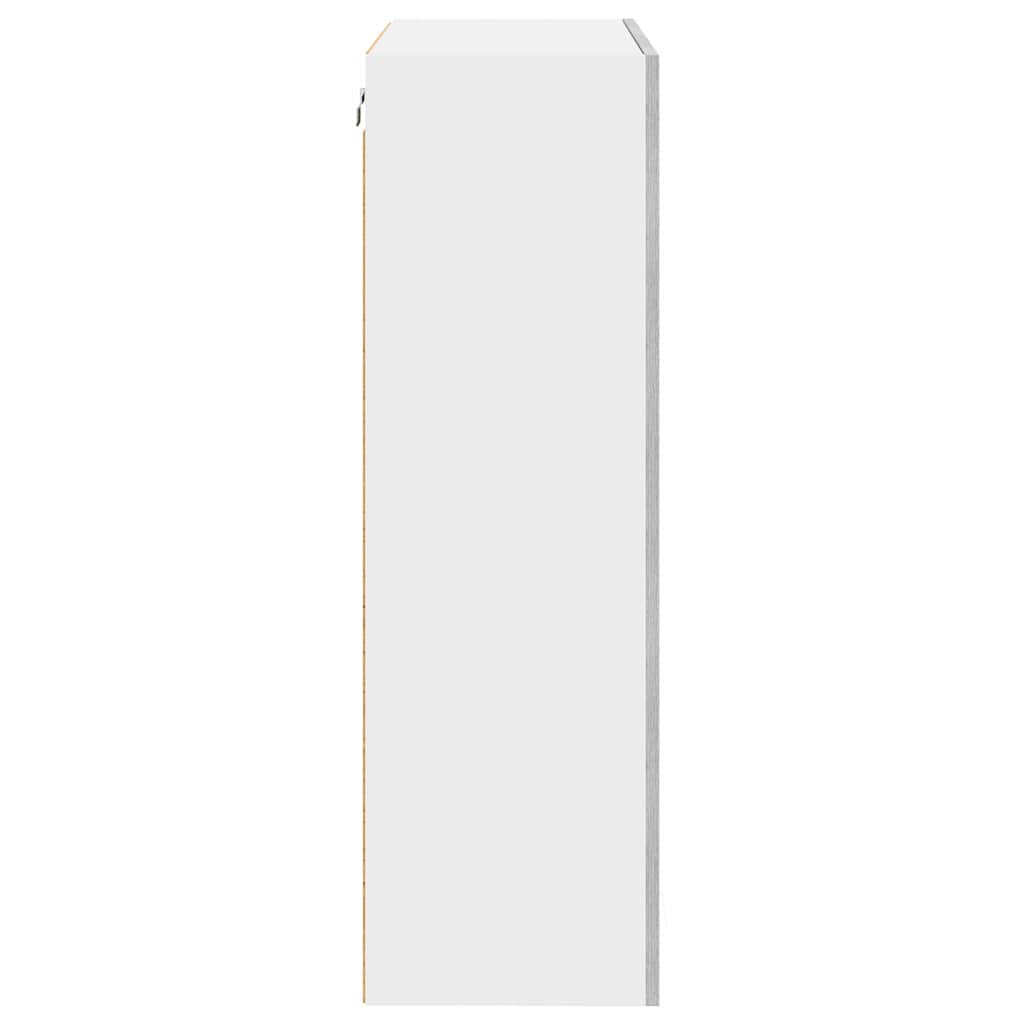 vidaXL Κρεμαστό ντουλάπι με ράφι Riga Γκρίζο Σονομα 60 x 31 x 100 εκ.