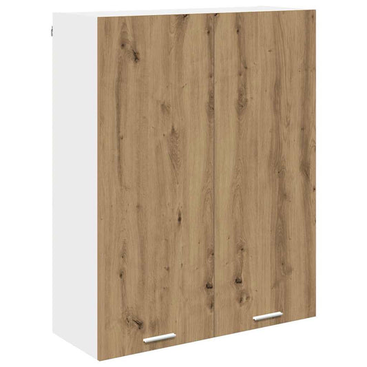 vidaXL Κρεμαστό ντουλάπι με αποθήκευση Artisan Oak 80 x 31 x 100 εκ.