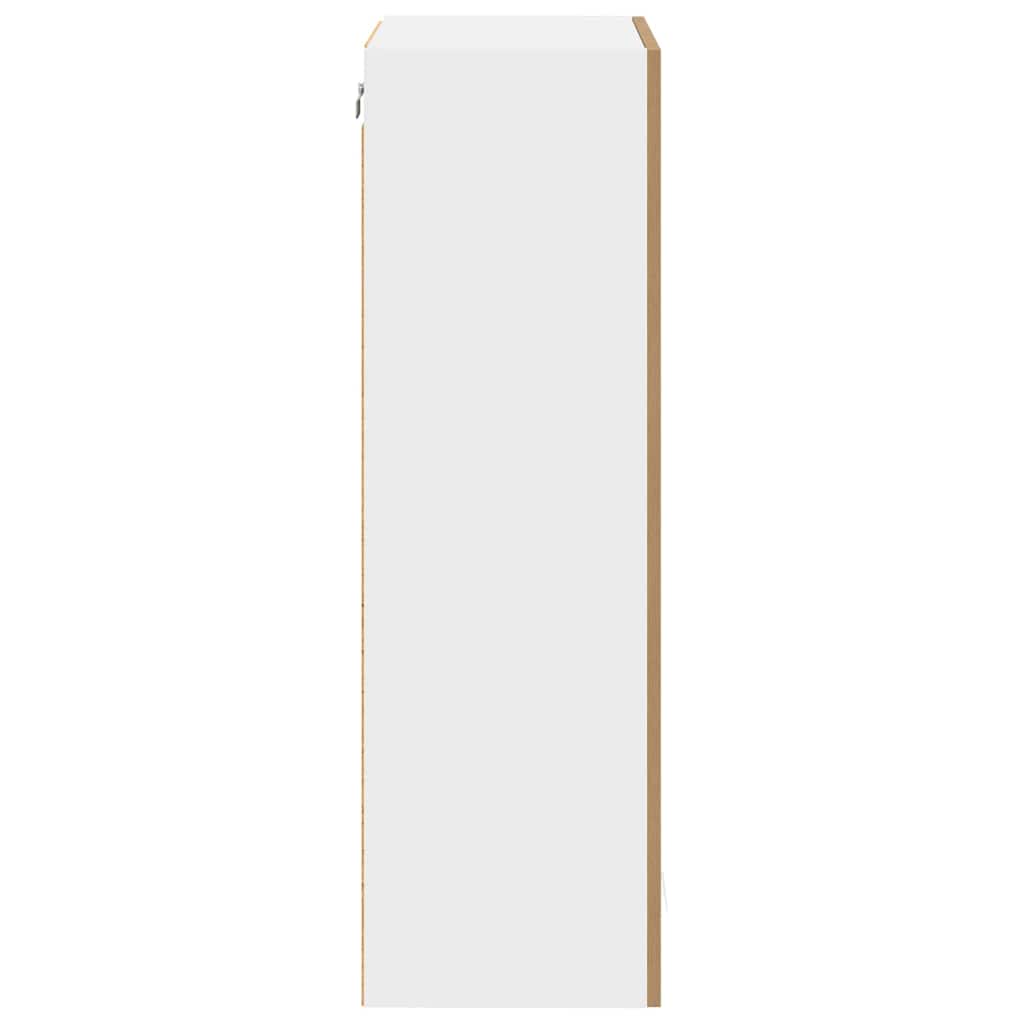 vidaXL Κρεμαστό ντουλάπι με ράφι Riga Artisan Oak 40 x 31 x 100 εκ.