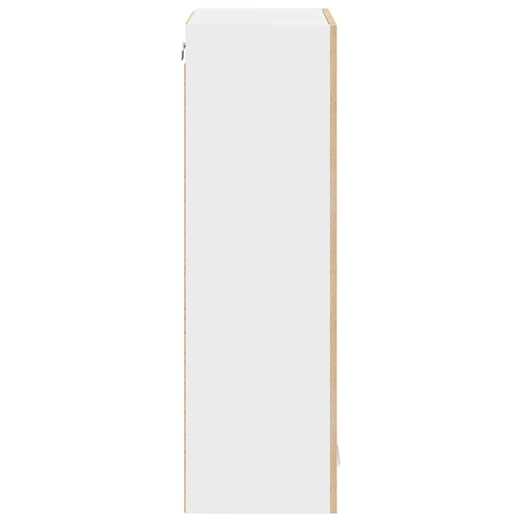 vidaXL Κρεμαστό ντουλάπι με ράφι Riga Δρύς Sonoma 60 x 31 x 100 εκ.