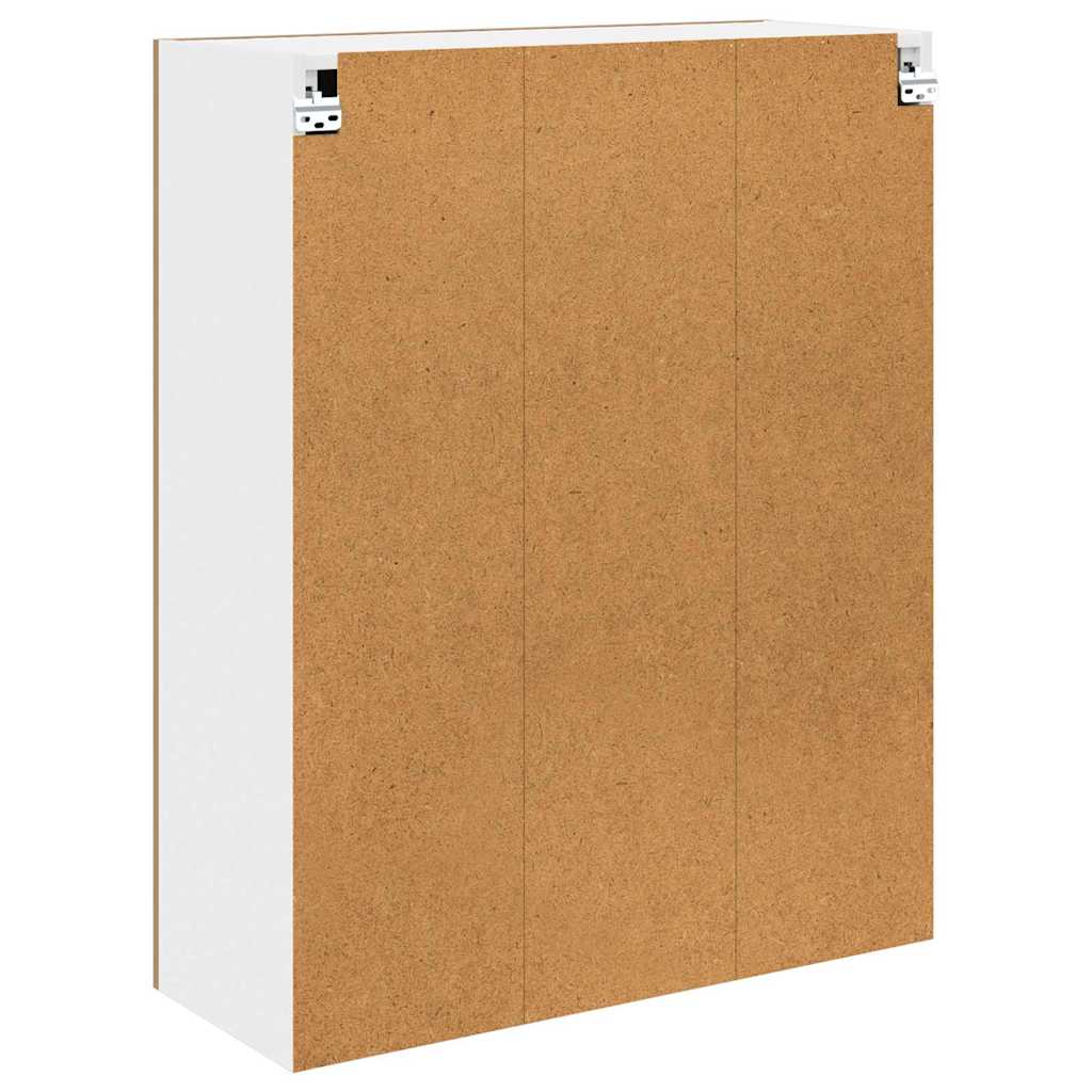 vidaXL Κρεμαστό ντουλάπι με ράφι Riga Artisan Oak 80 x 31 x 100 εκ.