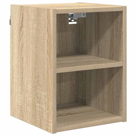 vidaXL Κρεμαστό ντουλάπι με αποθήκευση Δρύς Sonoma 30 x 29,5 x 40 εκ.