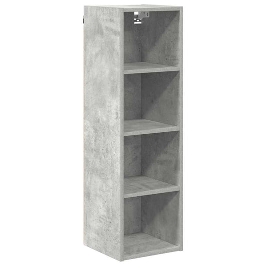 vidaXL Κρεμαστό ντουλάπι Σκυρόδεμα Γκρι 30 x 29,5 x 100 εκ.