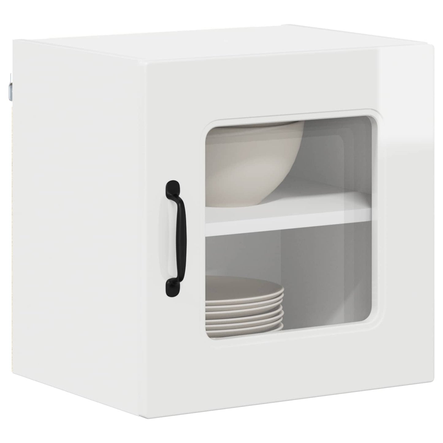 vidaXL Πάνελ πλυντηρίου πιάτων Kalmar 2 pcs Υψηλής γυαλάδας λευκό