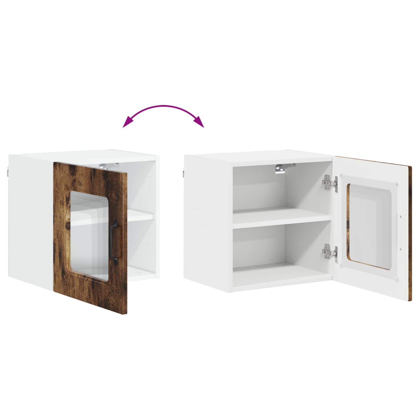 vidaXL Ντουλάπα Κουζίνας Kalmar Καπνιστό Δρύς 40 x 31 x 40 εκ.