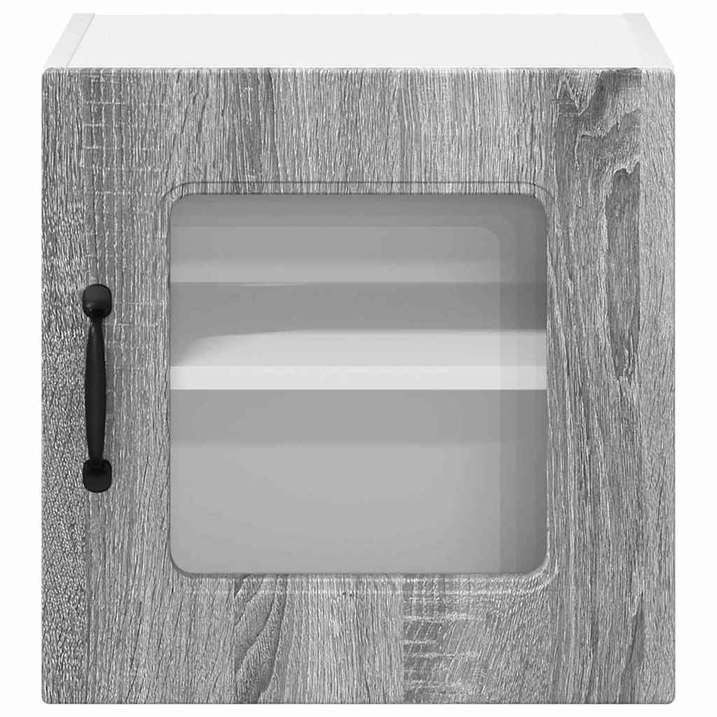 vidaXL Κρεμαστό ντουλάπι κουζίνας Γκρίζο Σονομα 40 x 31 x 40 εκ.