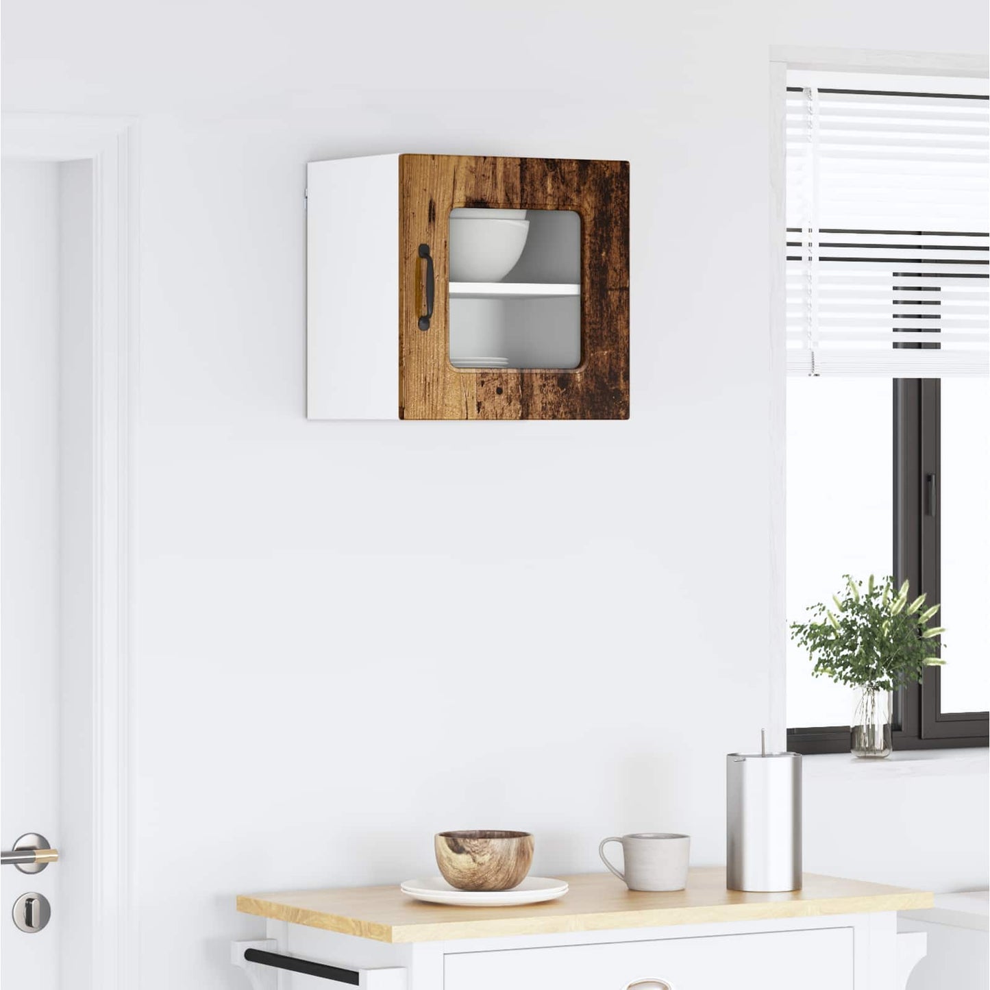 vidaXL Ντουλάπα Κουζίνας Kalmar Παλιό ξύλο 40 x 31 x 40 εκ.