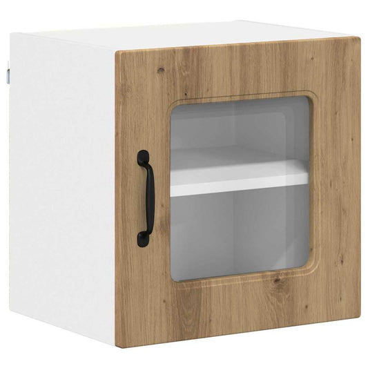 vidaXL Κρεμαστό ντουλάπι κουζίνας με ράφι Artisan Oak 40 x 31 x 40 εκ.