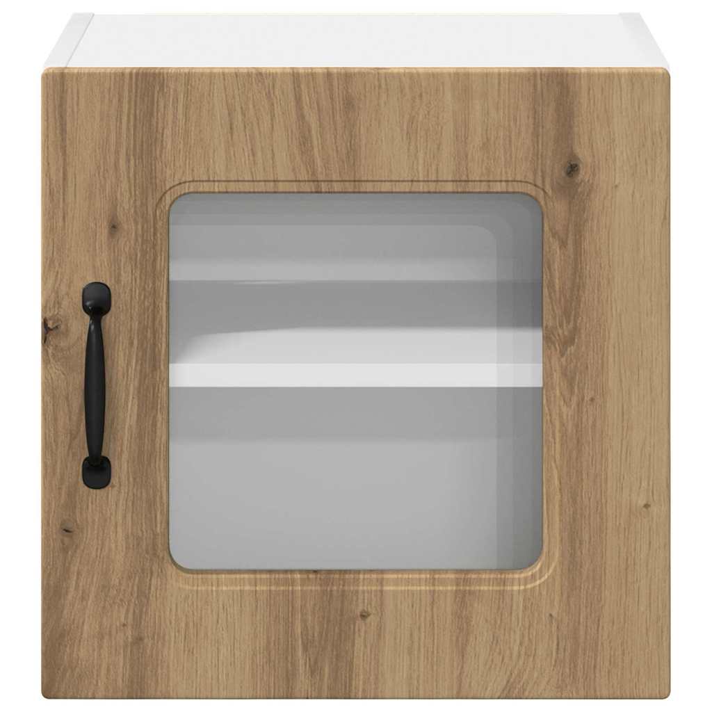 vidaXL Κρεμαστό ντουλάπι κουζίνας με ράφι Artisan Oak 40 x 31 x 40 εκ.