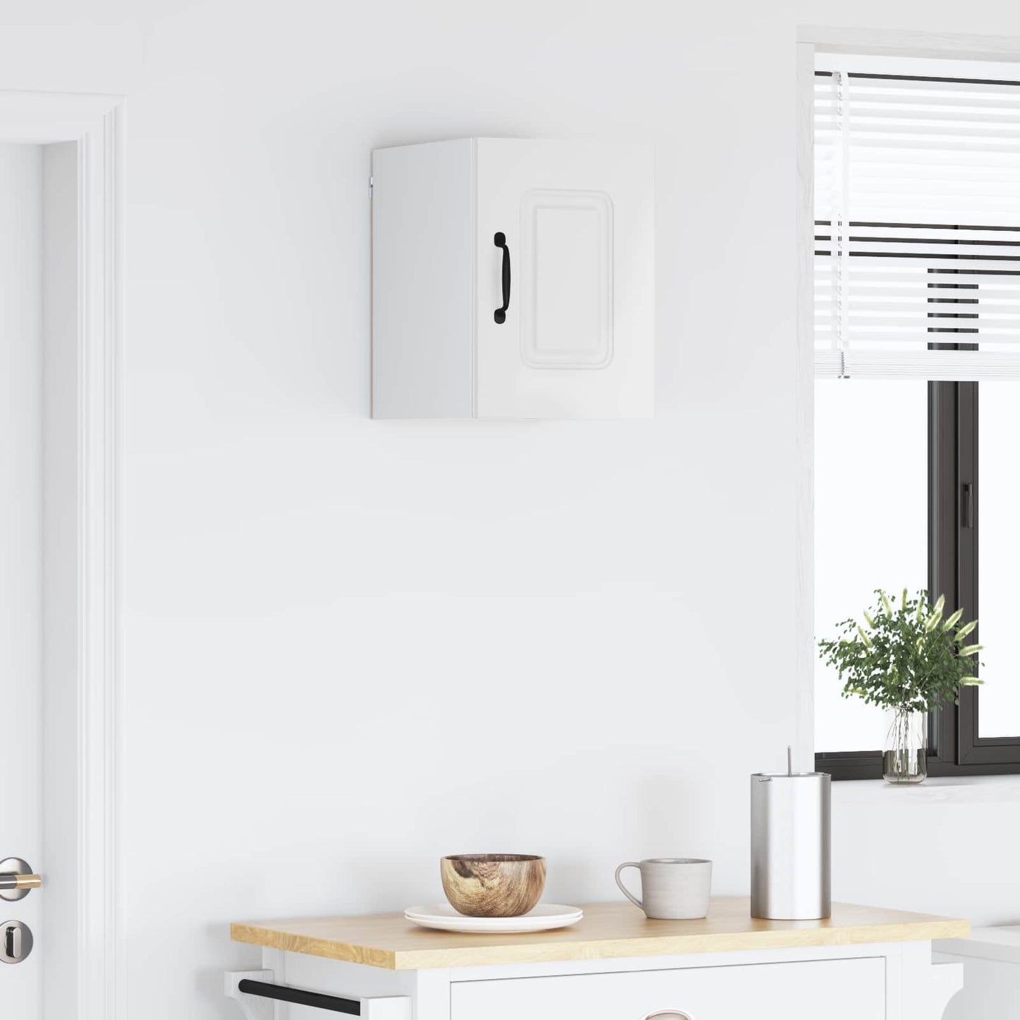 vidaXL Πάνελ πλυντηρίου πιάτων Kalmar Λευκό 30 x 31 x 40 εκ.