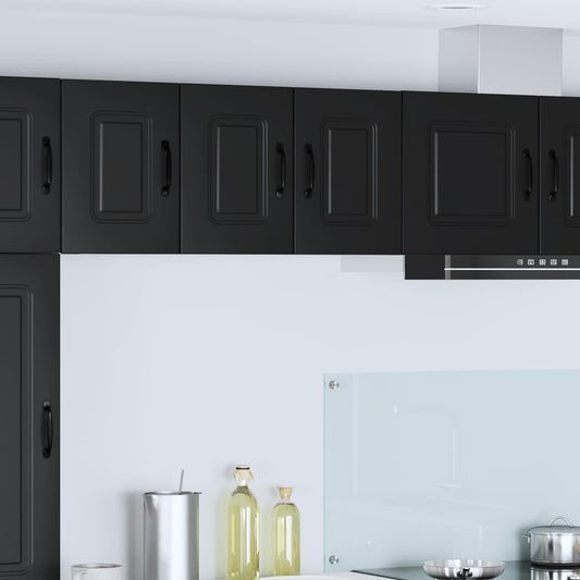 vidaXL Πάνελ πλυντηρίου πιάτων Kalmar Μαύρο 30 x 31 x 40 εκ.