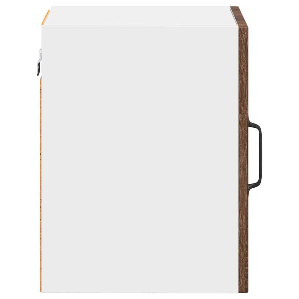 vidaXL Κρεμαστό ντουλάπι κουζίνας 2 pcs Καφέ δρυς 30 x 31 x 40 εκ.