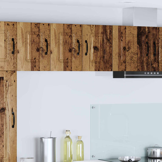 vidaXL Πάνελ πλυντηρίου πιάτων Kalmar Παλιό ξύλο 30 x 31 x 40 εκ.