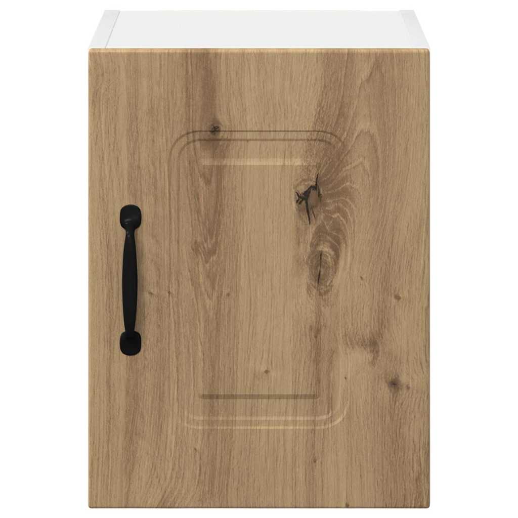 vidaXL Κρεμαστό ντουλάπι κουζίνας με ράφι Artisan Oak 30 x 31 x 40 εκ.