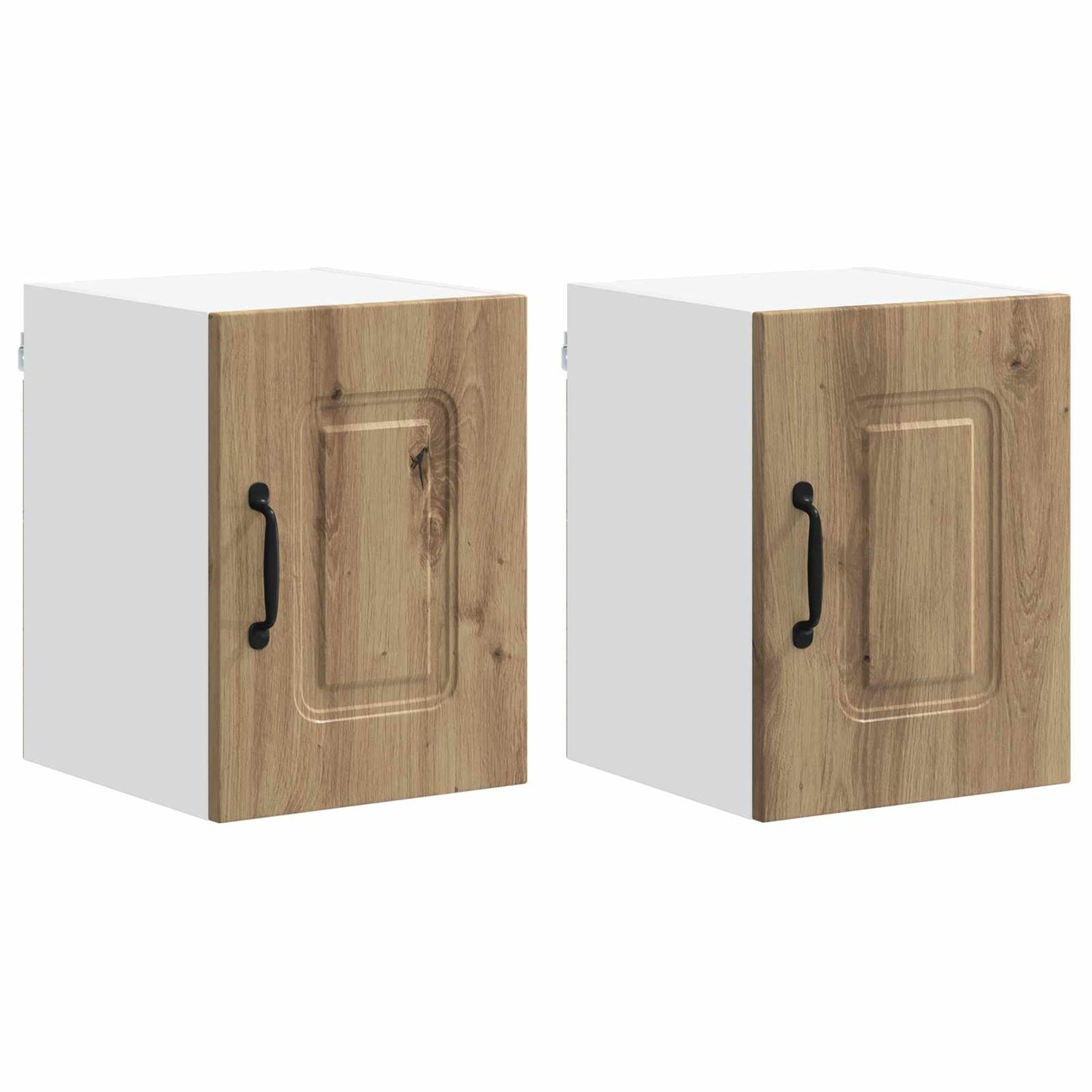 vidaXL Πάνελ πλυντηρίου πιάτων με αποθήκευση Kalmar 2 pcs Artisan Oak