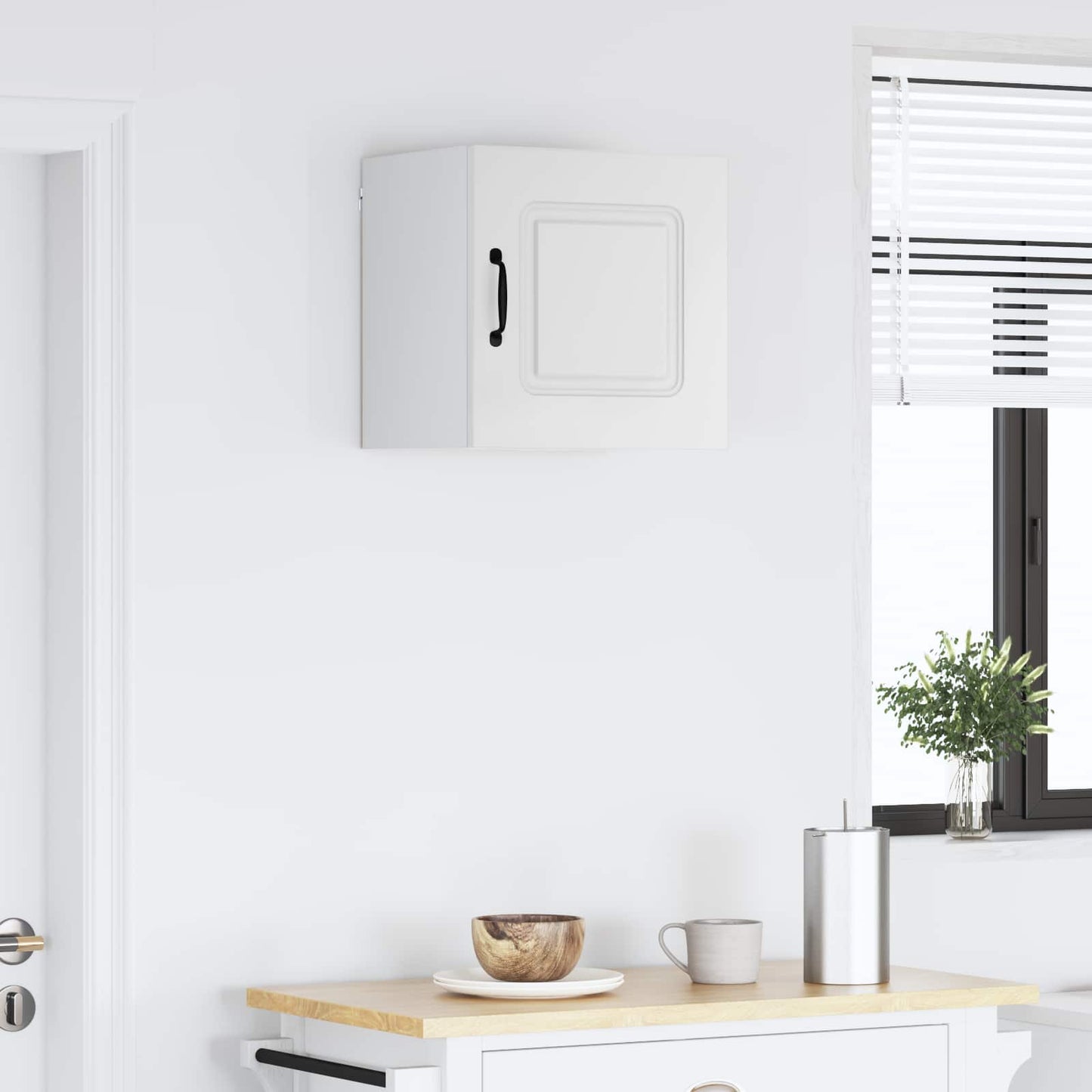 vidaXL Πάνελ πλυντηρίου πιάτων Kalmar Λευκό 40 x 31 x 40 εκ.