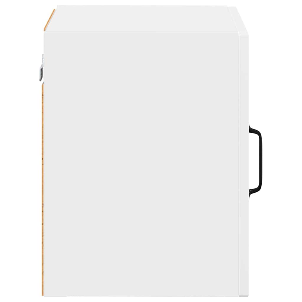 vidaXL Κρεμαστό ντουλάπι κουζίνας με ράφι 2 pcs Λευκό 40 x 31 x 40 εκ.