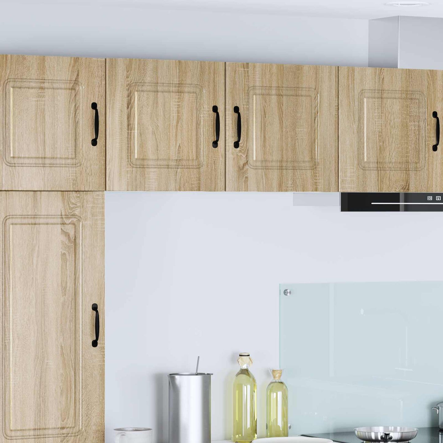 vidaXL Κρεμαστό ντουλάπι κουζίνας 2 pcs Δρύς Sonoma 40 x 31 x 40 εκ.