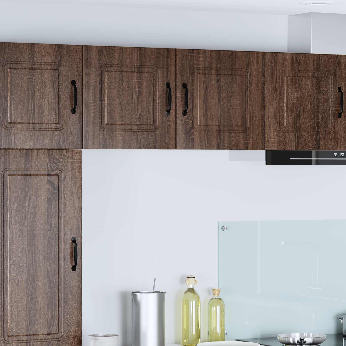 vidaXL Πάνελ πλυντηρίου πιάτων Kalmar Καφέ δρυς 40 x 31 x 40 εκ.