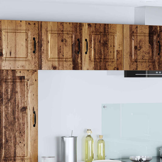vidaXL Πάνελ πλυντηρίου πιάτων Kalmar Παλιό ξύλο 40 x 31 x 40 εκ.