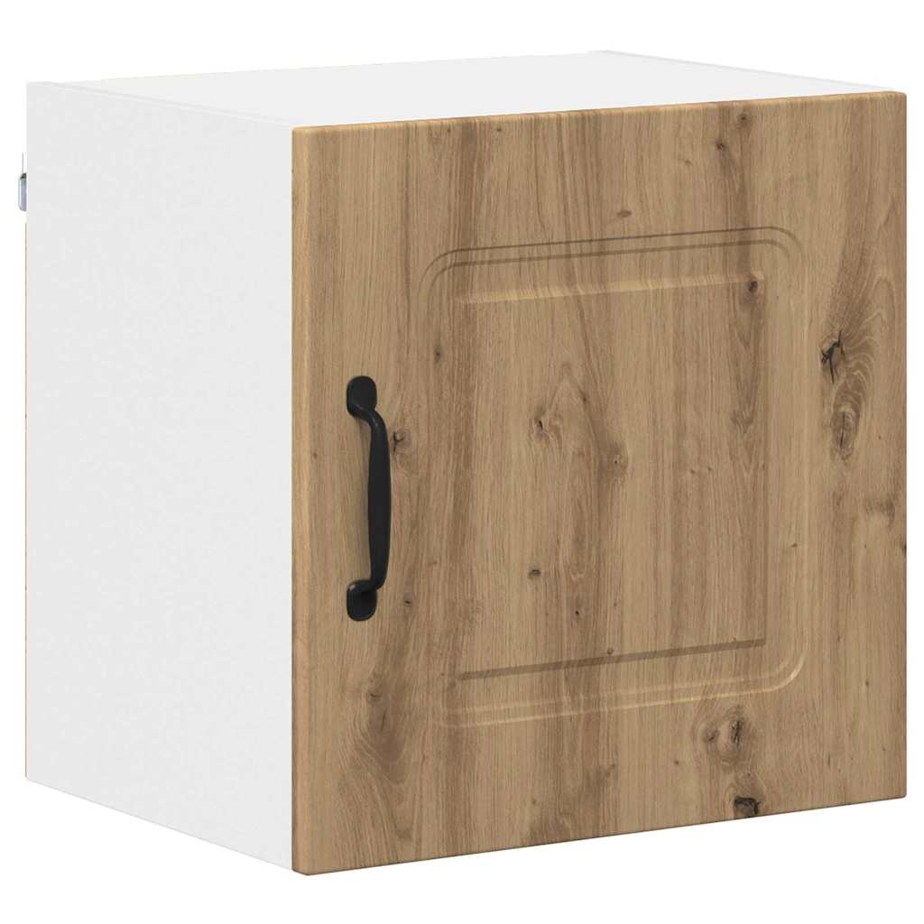 vidaXL Κρεμαστό ντουλάπι κουζίνας με ράφι Artisan Oak 40 x 31 x 40 εκ.