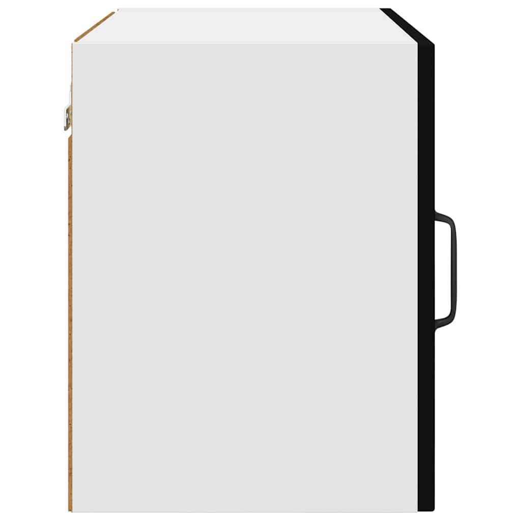 vidaXL Κρεμαστό ντουλάπι κουζίνας με ράφι 2 pcs Μαύρο 50 x 31 x 40 εκ.