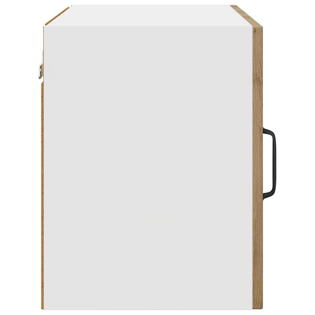 vidaXL Κρεμαστό ντουλάπι κουζίνας με ράφι Artisan Oak 50 x 31 x 40 εκ.