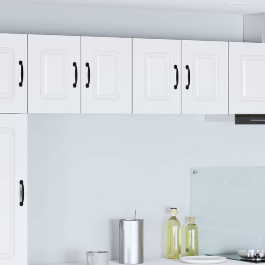 vidaXL Πάνελ πλυντηρίου πιάτων Kalmar 2 pcs Λευκό 60 x 31 x 40 εκ