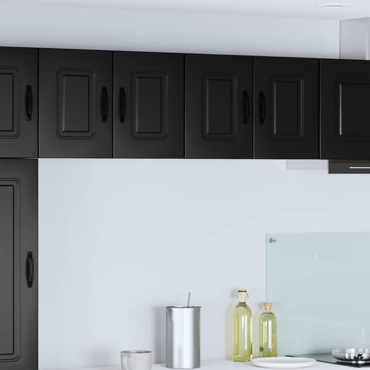 vidaXL Πάνελ πλυντηρίου πιάτων Kalmar Μαύρο 60 x 31 x 40 εκ