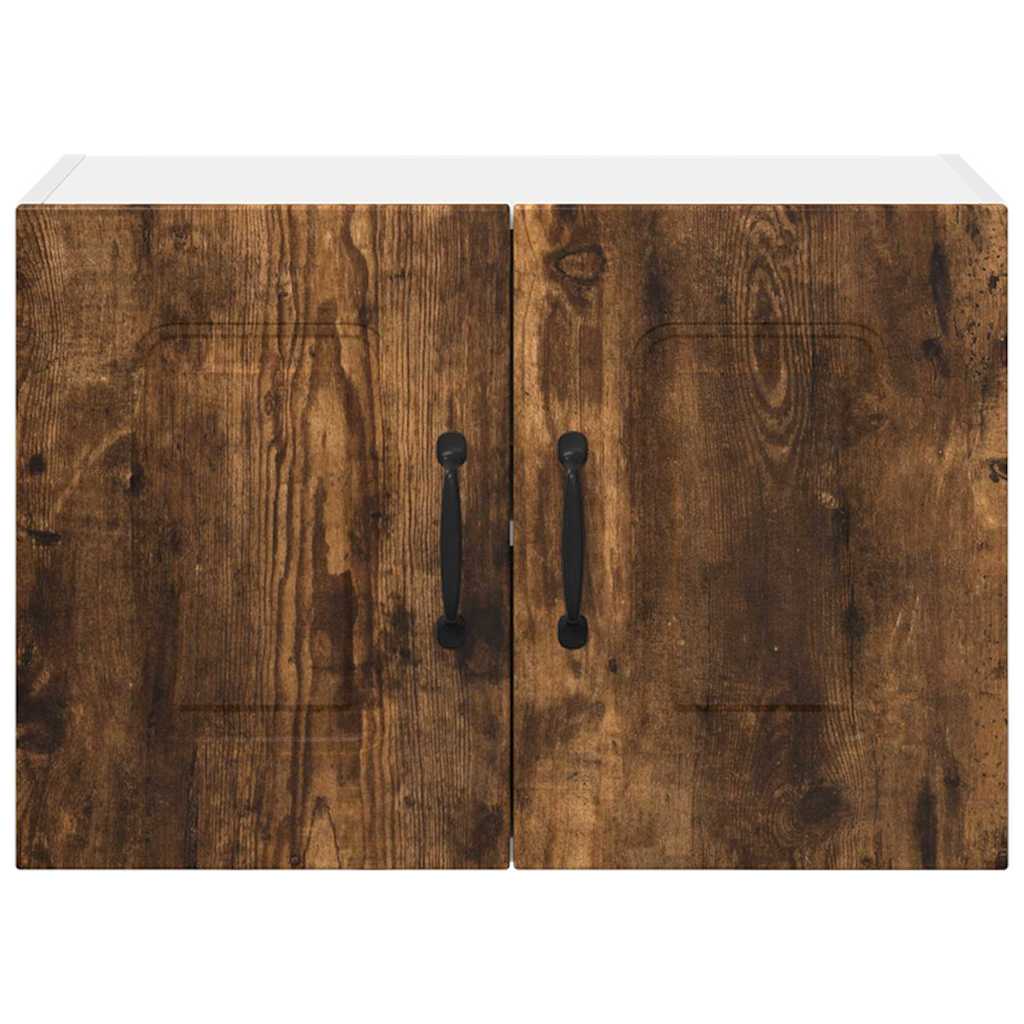 vidaXL Κρεμαστό ντουλάπι κουζίνας Καπνιστό Δρύς 60 x 31 x 40 εκ