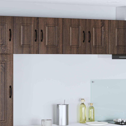 vidaXL Πάνελ πλυντηρίου πιάτων Kalmar Καφέ δρυς 60 x 31 x 40 εκ