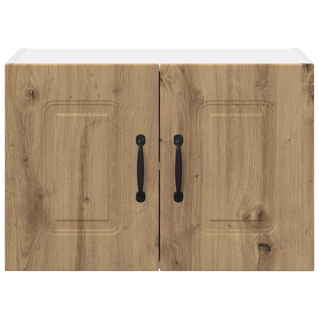 vidaXL Κρεμαστό ντουλάπι κουζίνας 2 pcs Artisan Oak 60 x 31 x 40 εκ