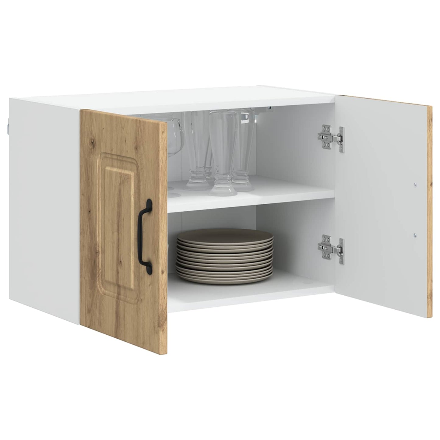 vidaXL Πάνελ πλυντηρίου πιάτων με αποθήκευση Kalmar 2 pcs Artisan Oak