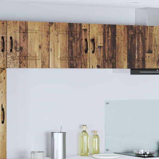 vidaXL Πάνελ πλυντηρίου πιάτων Kalmar Παλιό ξύλο 80 x 31 x 40 εκ