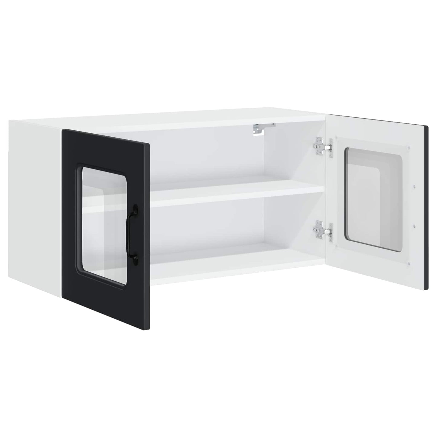 vidaXL Πάνελ πλυντηρίου πιάτων Kalmar Μαύρο 80 x 31 x 40 εκ