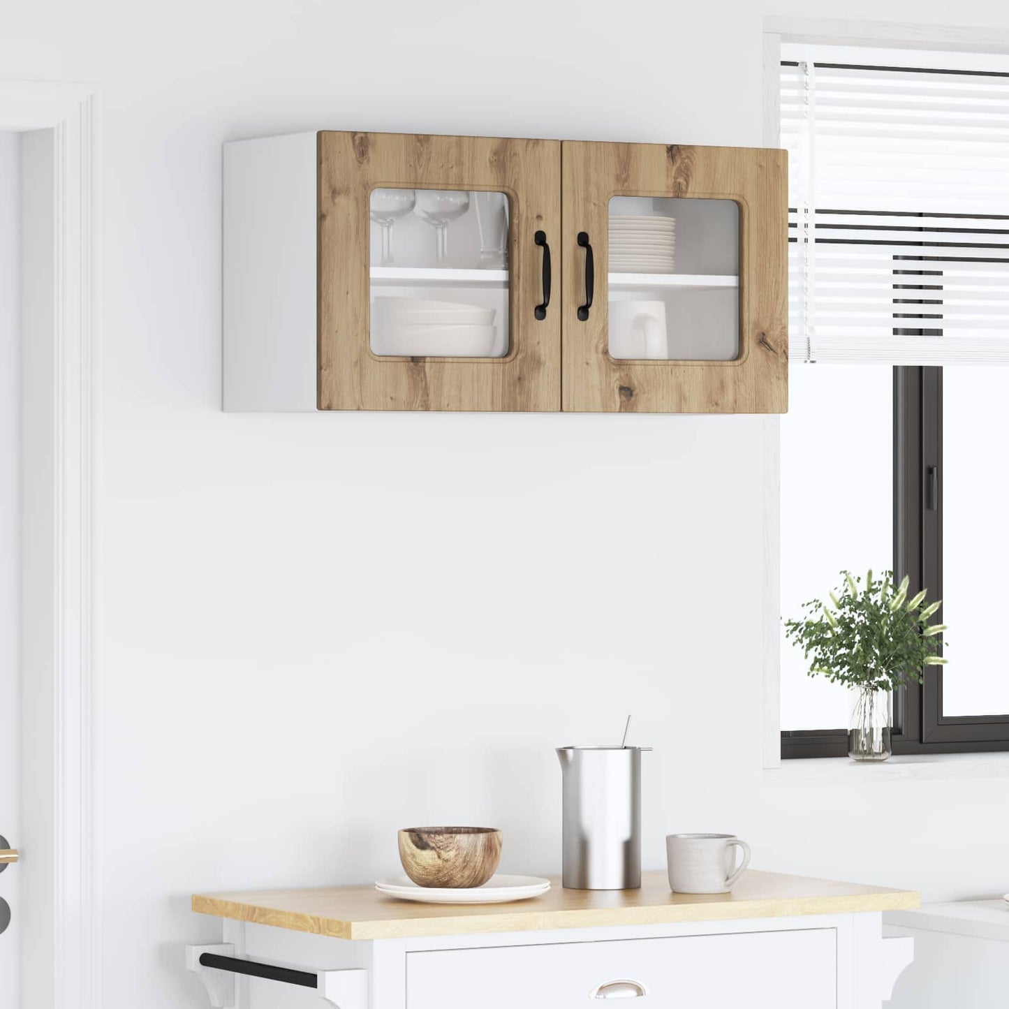 vidaXL Πάνελ πλυντηρίου πιάτων Kalmar Artisan Oak 80 x 31 x 40 εκ