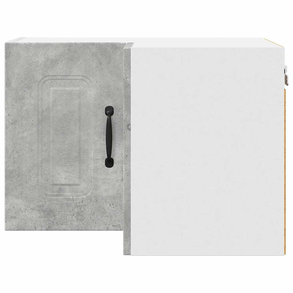 vidaXL Κρεμαστό ντουλάπι κουζίνας Σκυρόδεμα Γκρι 57 x 57 x 40 εκ.