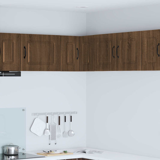 vidaXL Πάνελ πλυντηρίου πιάτων Kalmar Καφέ δρυς 57 x 57 x 40 εκ.
